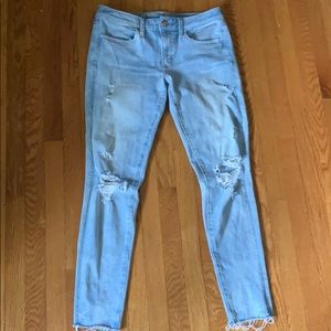 american eagle ripped jeans